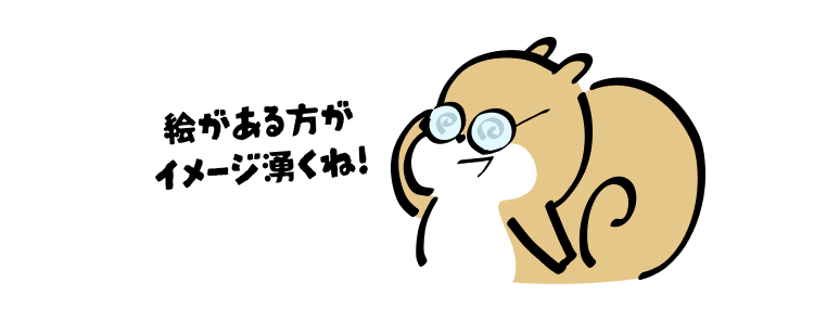 絵がある方がイメージ湧くね!