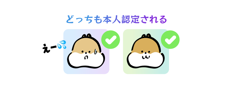 どっちも本人認定される

えー💦